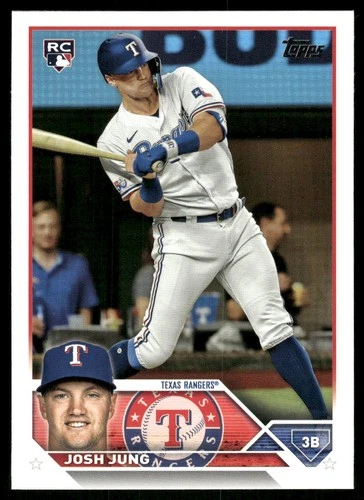 Josh Jung 2023 Topps #529 Rookie Texas Rangers