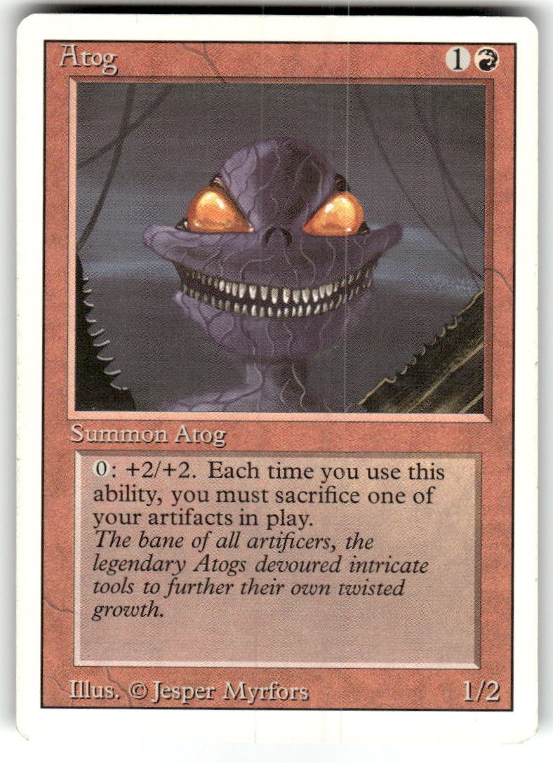 Atog Common Revised Edition Magic: The Gathering Near Mint