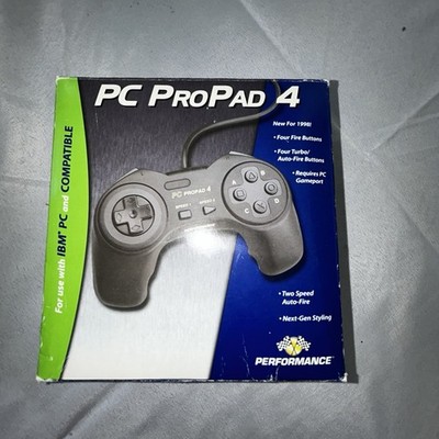 Gamepad Controller InterAct PC Propad 4 Game Port Vintage 4-Button