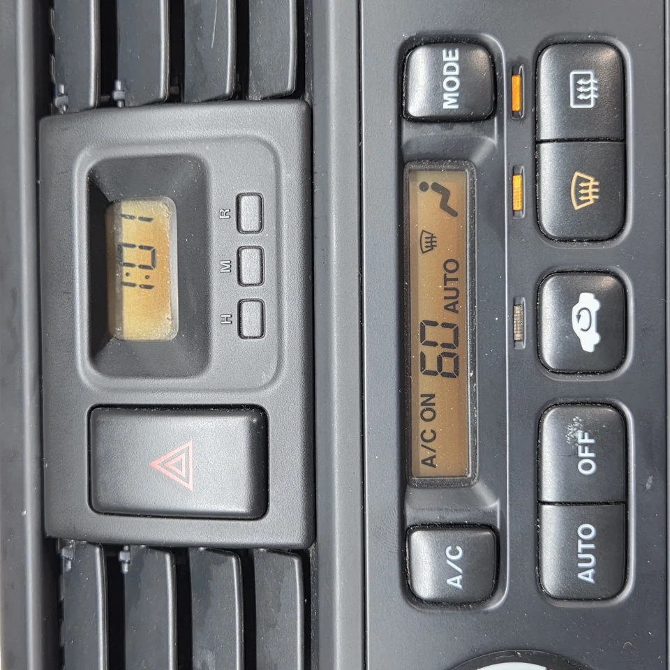 Honda Accord 1998-2002 control de clima digital OEM calefacción aire acondicionado Foto 2 de 4