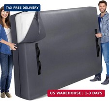 Mattress Bags for Moving Extra Thick Mattress Cover with Handles and Zipper He