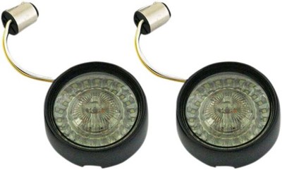 Custom Dynamics ProBEAM Bullet Bezel Turn Signal Inserts Front 1157 Black/Smoke
