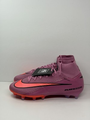 Nike Mercurial Superfly 10 Elite AG Pink Soccer Cleat FQ8339-600 Men's Size 9
