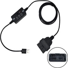 Usb Powered Vehicle Obd Ii Connector Memory Saver With Buzzer Car Ecu Emergency