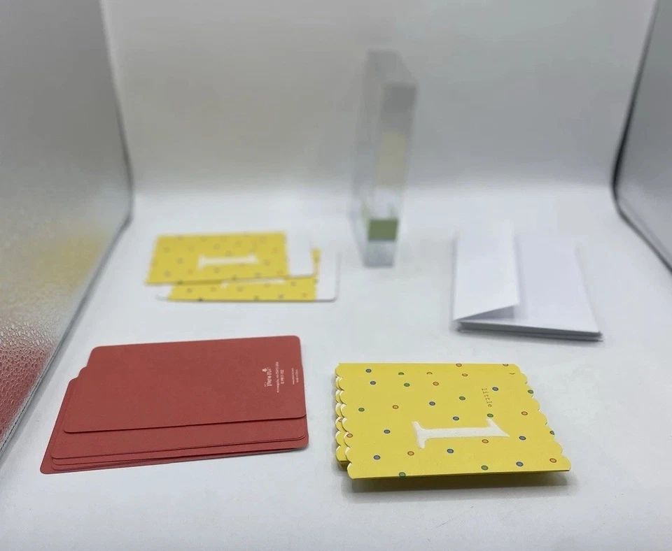 Tarjetas fotográficas de anuncio de bebé Mara-Mi 10 quilates flocadas 4x6 pequeñas 1 amarillas Foto 4 de 4