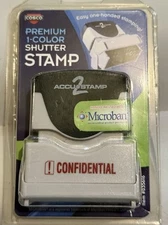 Accustamp Shutter Stamps CONFIDENTIAL 