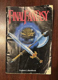 Final Fantasy (Nintendo NES, 1990) Comes w/ Manual - Authentic, Tested, Working