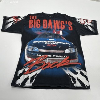 Vintage 1997 Dale Earnhardt NASCAR Big Dawg T Shirt Double Stitch Sports Sz L