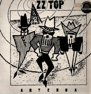 ZZ Top Antenna NEAR MINT RCA Vinyl LP