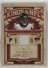 2010 Panini Crown Royale Kings of the NFL Materials Prime 23/50 Roddy White 1k5