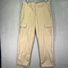 Red Kap Pants Mens 34x32 Beige Khaki Cargo Work Industrial PT88KH0
