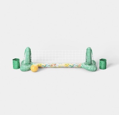 3Pc Vacation Inflatable Volleyball Pool Set Yellow/Green Roller Rabbit X Target