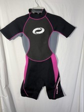 Wetsuit Swim/Surf/Dive Youth/M 8-10 - O'rageous Black/Pink