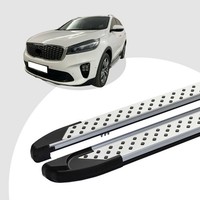 Trittbretter Passend FüR Kia Sorento Ab 2015-2020 (Model: Almo, Farbe: Silber) M