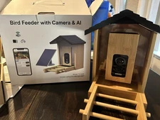 Smart Bird Feeder With IP65 Waterproof Ultra-Wide High Definition Photo Video