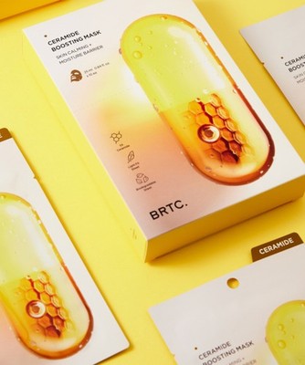 BRTC. Ceramide Boosting Mask 10 Sheets Korean Facial Mask