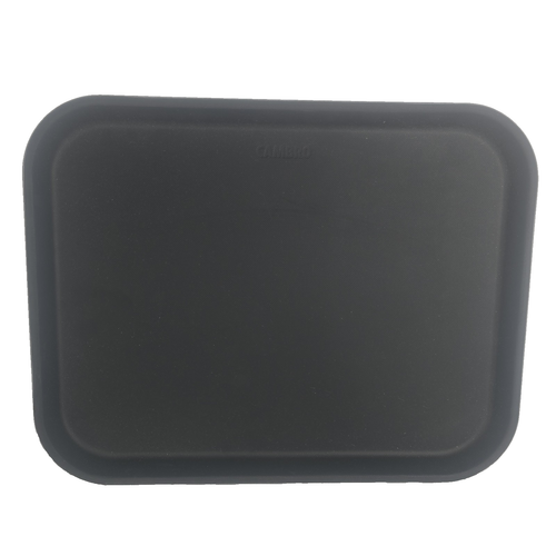 Cambro 3253CT110 - Approx 14"x18" CamTread Serving Tray Black Satin