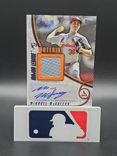 2025 Topps Update Series Michael McGreevy RC Autograph Relic /25 🔥 St Louis