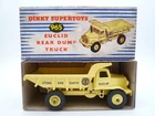VINTAGE DINKY TOYS 965 EUCLID REAR DUMP TRUCK IN ORIGINAL BOX 1955