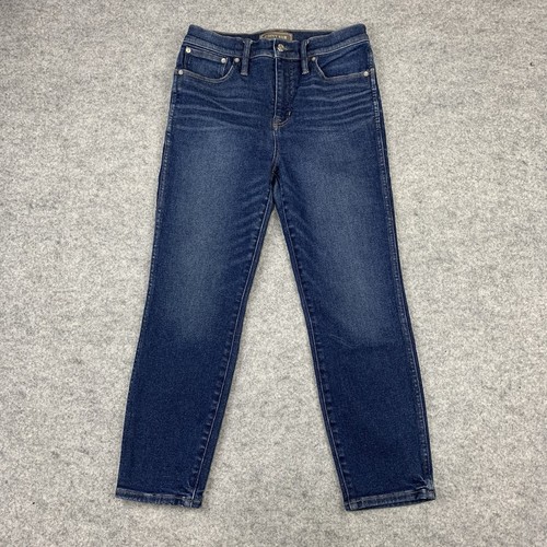 POINT SUR Jeans Womens Size 29P Hightower Straight Highland Shadow Wash Stretch