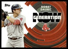 2022 Topps Generation Now Bobby Dalbec Boston Red Sox #GN-37