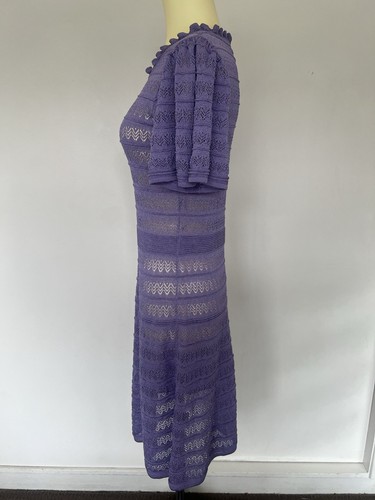 Marc's Dress Small Purple Short Sleeves Fit And Flare - Bild 6 von 15