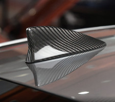 Real Carbon Fiber Roof Shark Fin Antenna Overlay Cover Fits 14-24 Is250 Is350