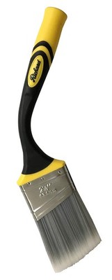 Paint Brush Goose Neck Angular 2-1/2 Flexible Soft Grip Richard 80833 Handle