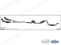 Imasaf Auspuffanlage Kpl FüR Rover 2000-3500 SchräGheck 35000 1982-1987|Schalter