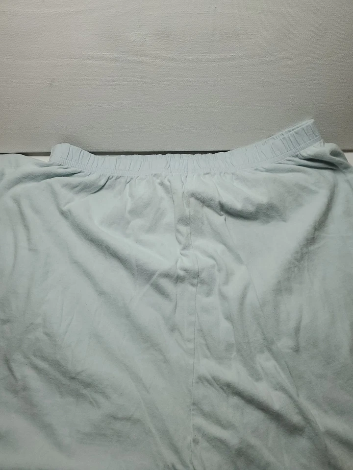 Pantalones de pijama Ralph Lauren azul claro 100 % algodón medianos Foto 3 de 4