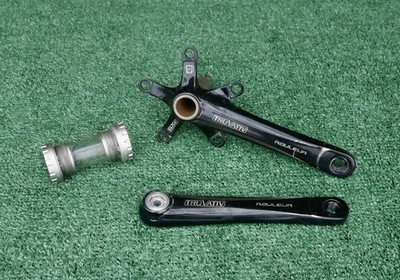 Truvativ Rouleur GXP Road Bike Double Crankset 177.5mm w/ Bottom Bracket Black
