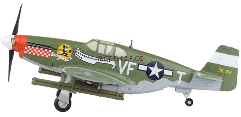 WWII US Aircraft 1/72 P51 for mustang fighter finished collection for Easy - Image 4 of 4