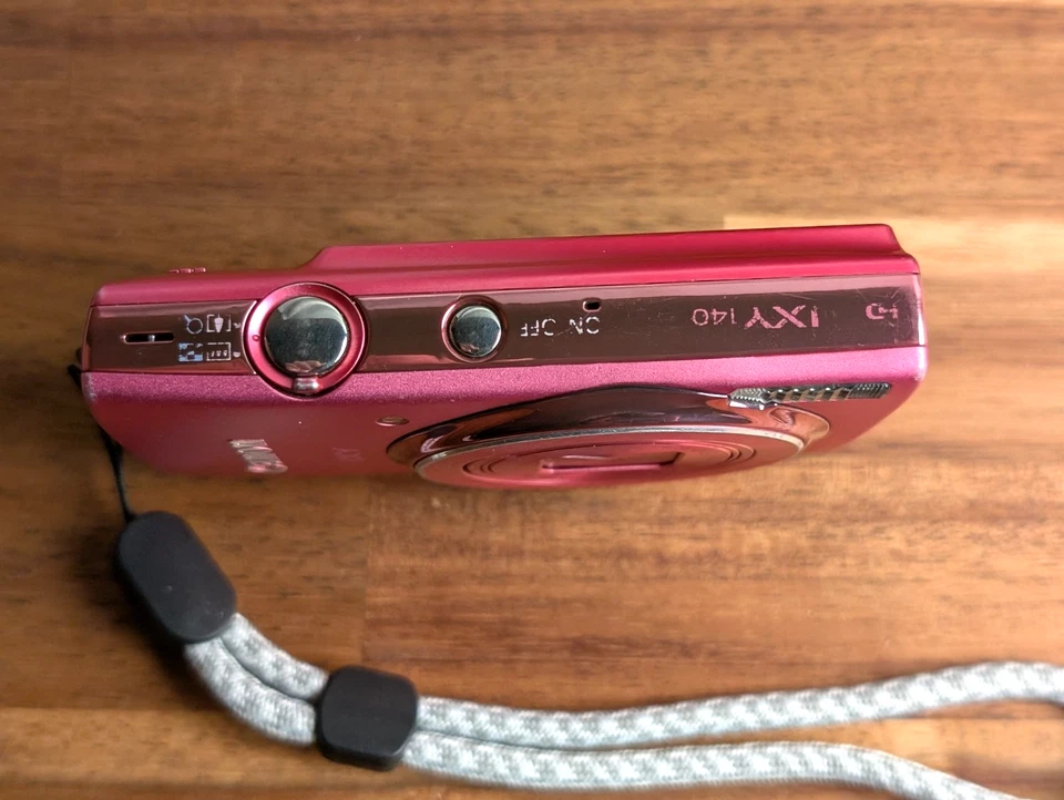 Excellent Canon IXY 140 ELPH 150 IS Pink 20.0MP Digital Camera Japan Used Pink - Image 2 of 4