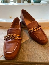 Vionic Mizelle Women's Caramel Loafers, 7.5 MSRP $140 Free Shipping