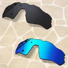 2 Pieces POLARIZED Replacement Lenses for Oakley Radar EV S Path OO9510 Sunglass