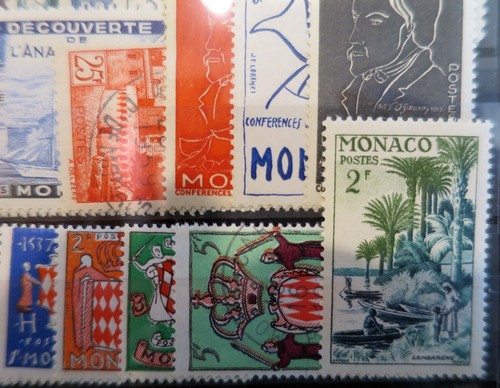 27 Monaco Briefmarken 1952-1954 zum Schnäppchenpreis - Scott Referenz - Bild 5 von 8