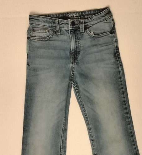 Cat And Jack Size 7 Bootcut Boys Jeans With Adjustable Waistband Stretch - Picture 3 of 7