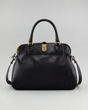 NWT 100% AUTH Marc Jacobs Black Leather Whitney Bag $1295