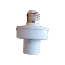 Dusk to Dawn Auto Light Sensor Switch Bulb Socket Outdoor Lamp Clap On Clap Off