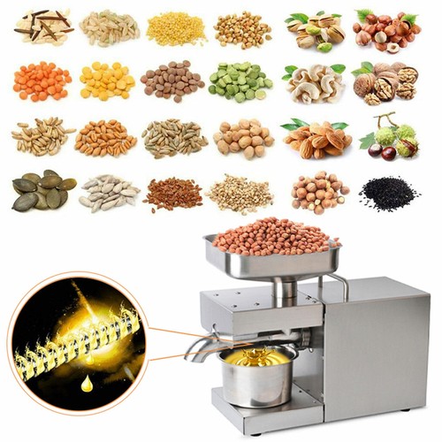 Commercial Automatic Oil Press Machine Oil ExpellerElectric Cold/Hot Oil Machine