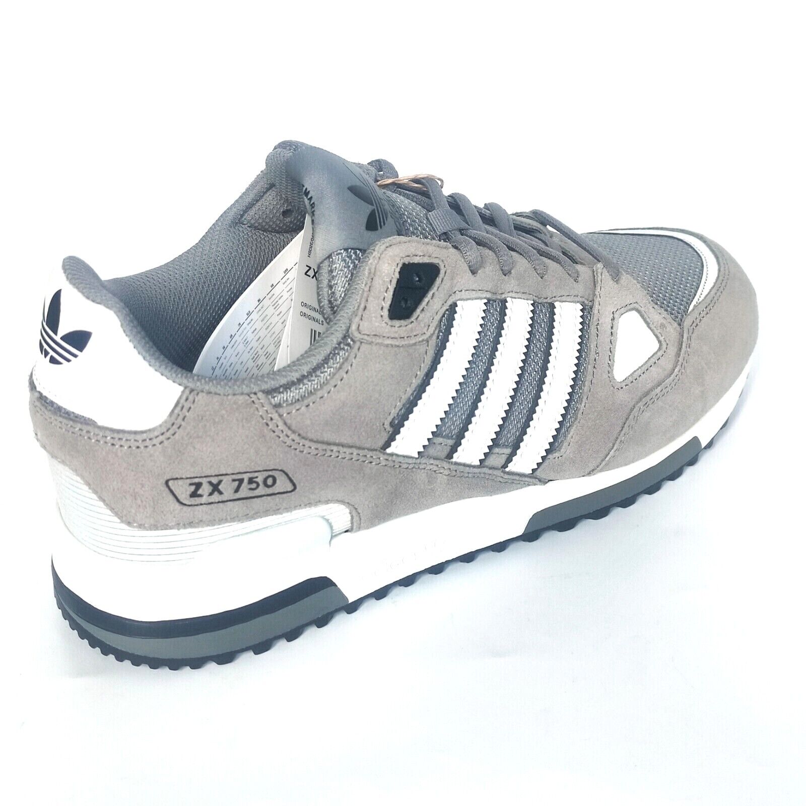 adidas ZX 750 Mens Shoes Trainers Uk Size 7 to 12 GW5529 Originals Grey ...