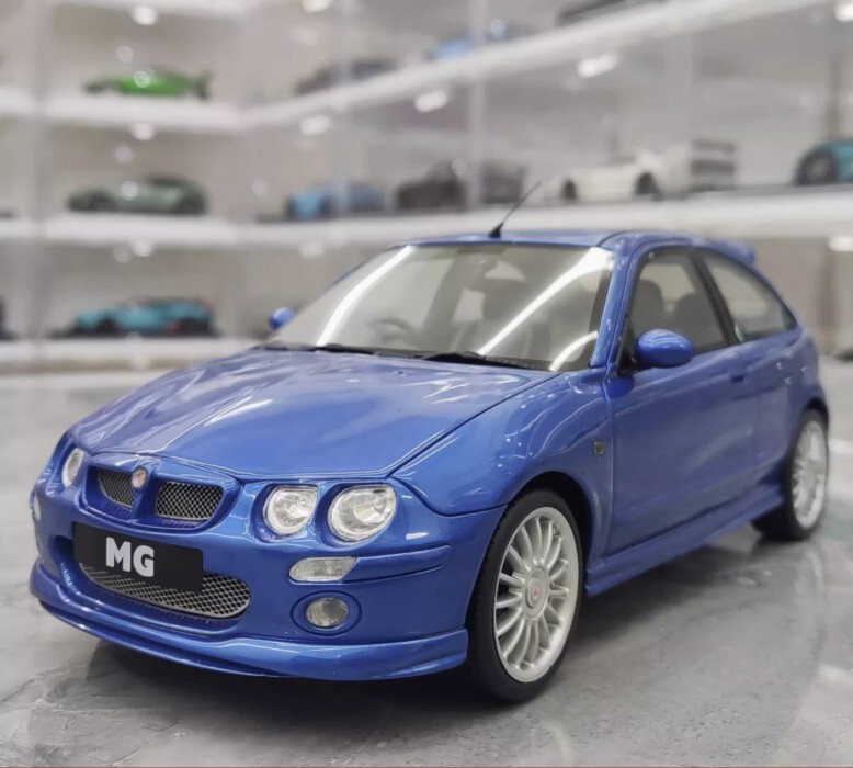 1/18 OTTO 2001 MG MG160 ZR BLUE Limited Edition Simulated Resin