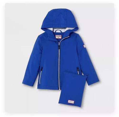 Hunter X Target Blue Packable Raincoat 