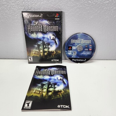 Disney's The Haunted Mansion BLOCKBUSTER ( Sony PlayStation 2 PS2 ) Complete CIB