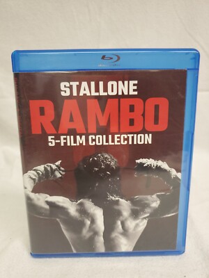 RAMBO 5 FILM COLLECTION Blu-ray 1,2,3,4,5   