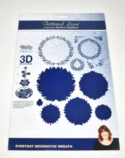 Tattered Lace Paper Craft Cutting Dies Set - EVERYDAY DECORATIVE WREATH #477220