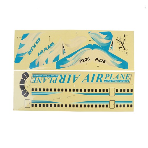 49*45cm Children Hand Throw Flying Glider Planes Toys Kids Foam Aeroplane Model; - Picture 10 of 12