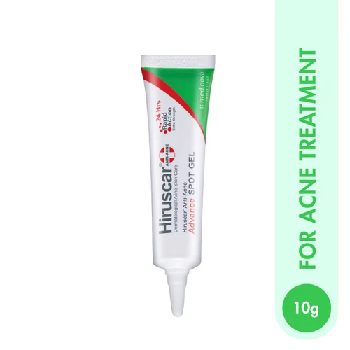 Hiruscar Anti-Acne Spot Gel+ 10g | Reduce Pimple and Lighten Spots