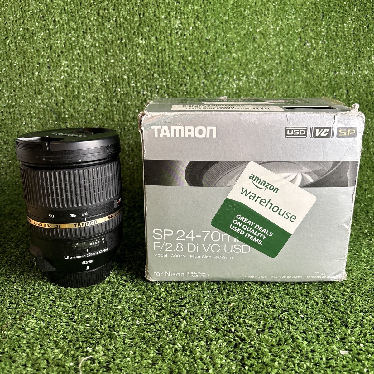 Tamron Camera Lens SP 24-70mm F/2.8 Di VC USD 82mm Filter Size