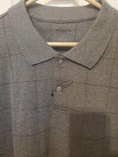 Grey polo long sleeve shirt